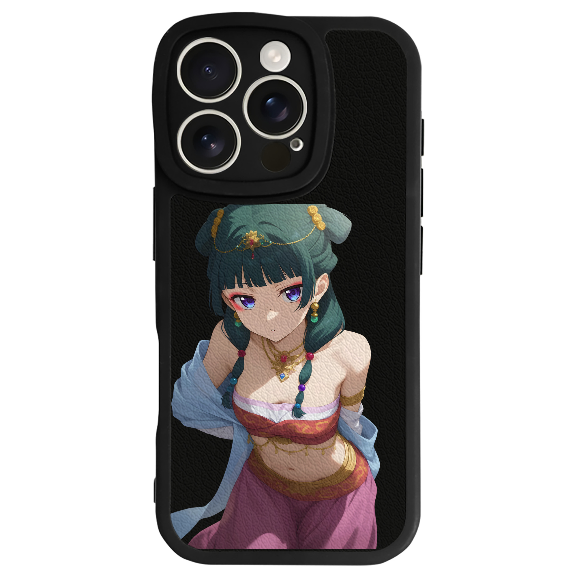 薬屋のひとりごと The Apothecary Diaries 【iPhone 16シリーズ対応】シリコンスマホケース（レザー調） 材質：シリコン